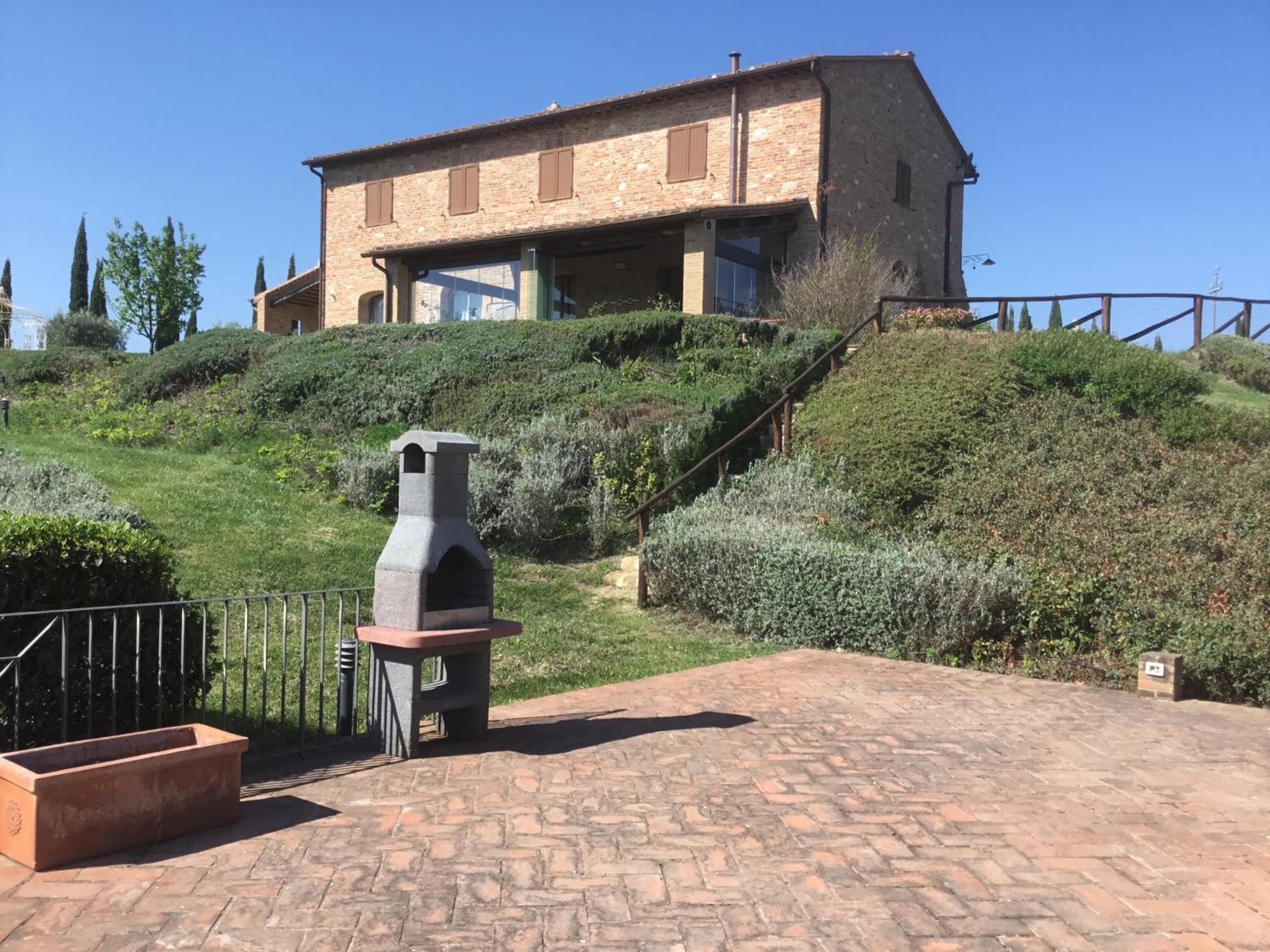 Podere Fornaci Asciano Exteriör bild