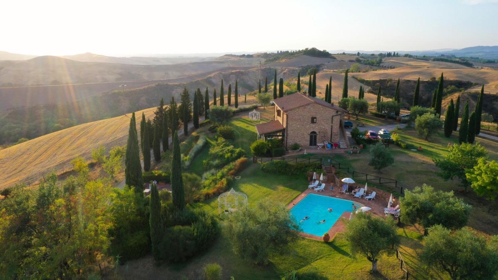Podere Fornaci Asciano Exteriör bild