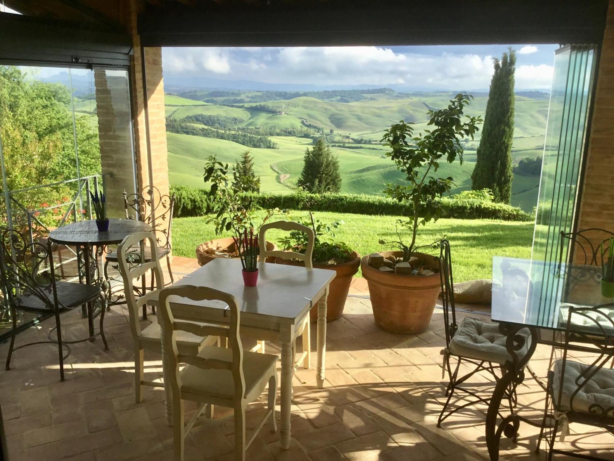 Podere Fornaci Asciano Exteriör bild