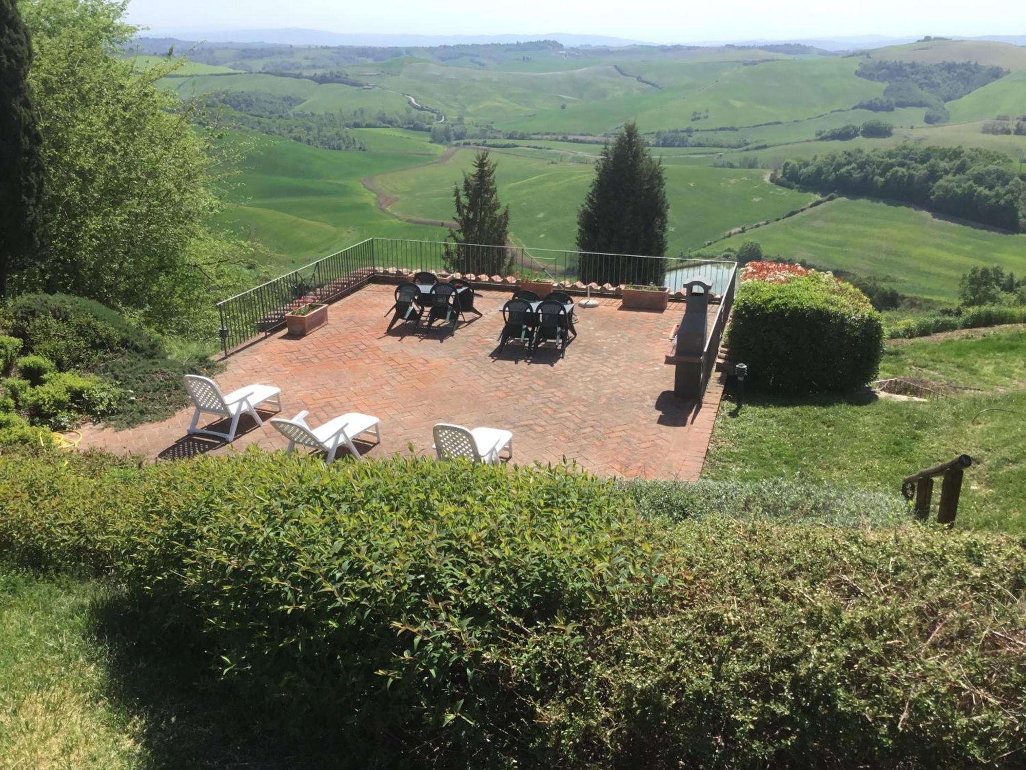 Podere Fornaci Asciano Exteriör bild